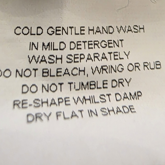 Allanah Hill Beaded wool Sweater With Pearl Buttons and collar. size 12 - Picture 10 of 11